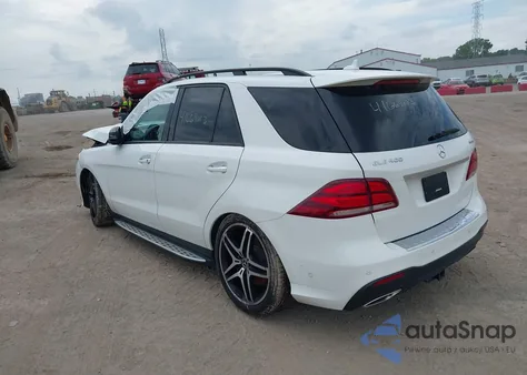 2018 Mercedes-Benz Gle 400 4Matic из США, поврежденный, VIN 4JGDA5GB0JB163073